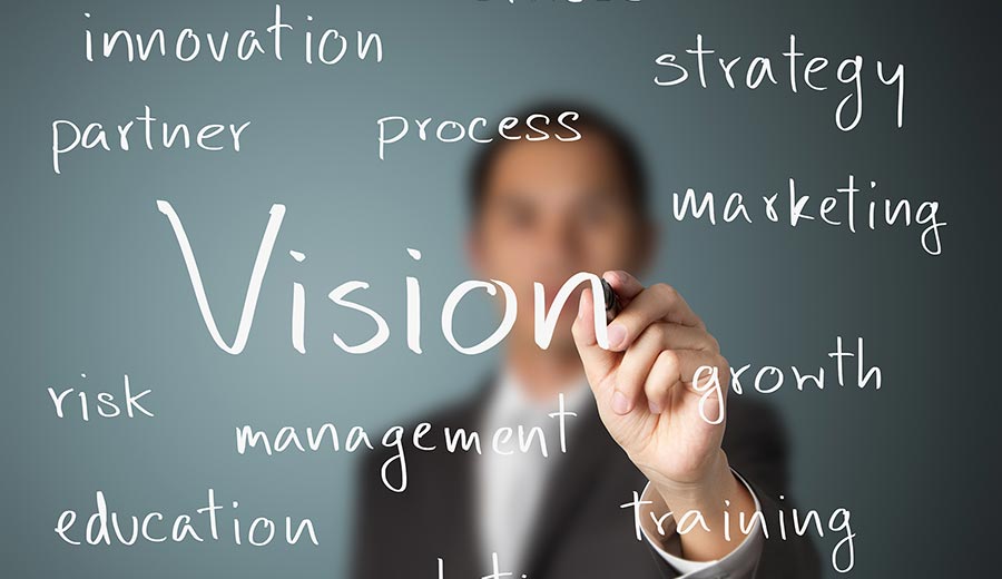 Vision First Then Completed Product Creating Your Business Vision